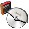 Grillfürst Pizza Cutter Stainless Steel Pizza Roller with Compact Handle,