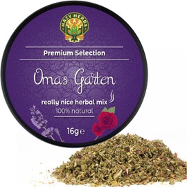 HAZY HERBS | Premium Selection | Kräutertee-Mischung "Omas Garten" - 100% natürlicher Kräutermix - 16g feine Mischung