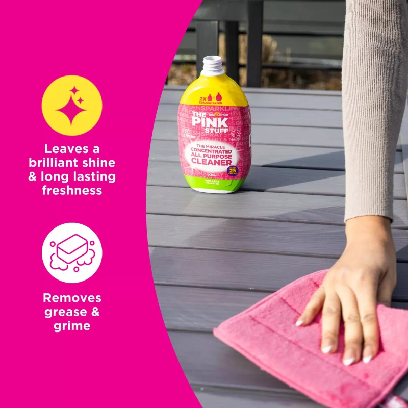 ✅ The Pink Stuff, Miracle 2x Concentrated All Purpose Floor