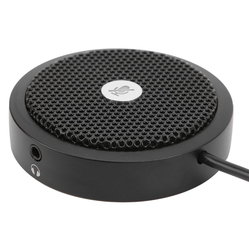 OmniDirectional Microphone Plug and Play USB Desktop Mic for Online