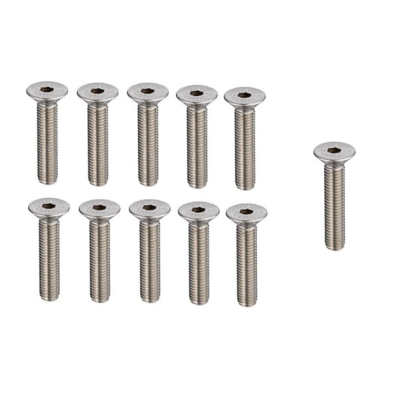 AHCA2 Stainless Steel Socket Countersunk Screw Allen Key Bolts M8