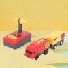 Remote Control Electric Train with Sound and Light Magnetic Connection