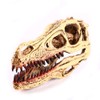 VOANZO Resin Velociraptor Skull Model Replica, Dinosaur Tooth Skull Fossil,