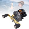 PRO BEROS Baitcasting Reel 18+1BB 7.2:1 Gear Ratio Magnetic Brake
