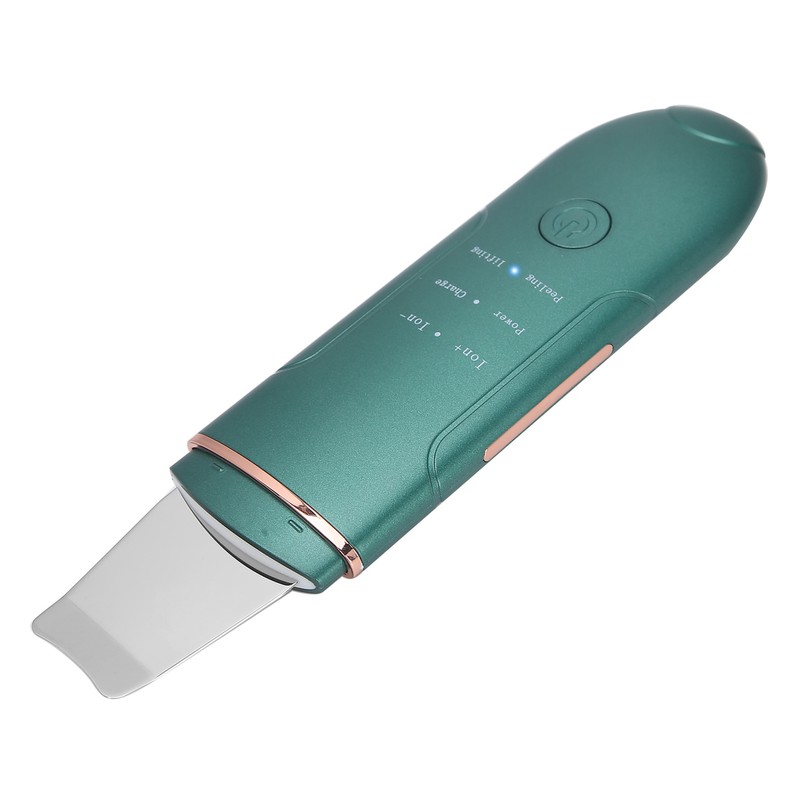 EMS Ultrasonic Skin Scrubber Blackhead Pimple Removal Lifting Ion Pore