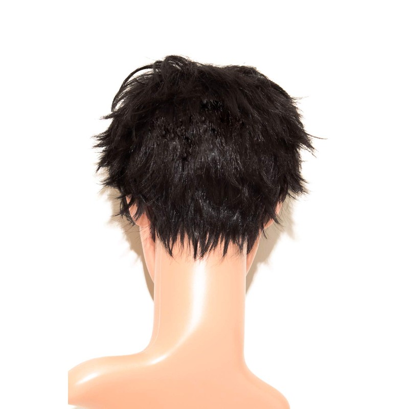 Lucan Ano the Rme Men's Wig, Cool Short, FW-M03-BL, Natural