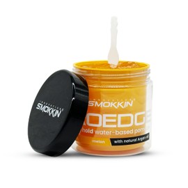 INNOVATION SMOKKIN Pro Edge Hair Styling Gel - Type Free Alcohol Free, Stylish Hair Gel with Strong Water Based Pomade (Melon 16 Fl oz)