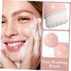FOMIYES Deep Our Facial Cleansing Brush Handheld Face Brush for