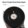 Bincoo Airtight Coffee Canister with Date Tracker - Holds a