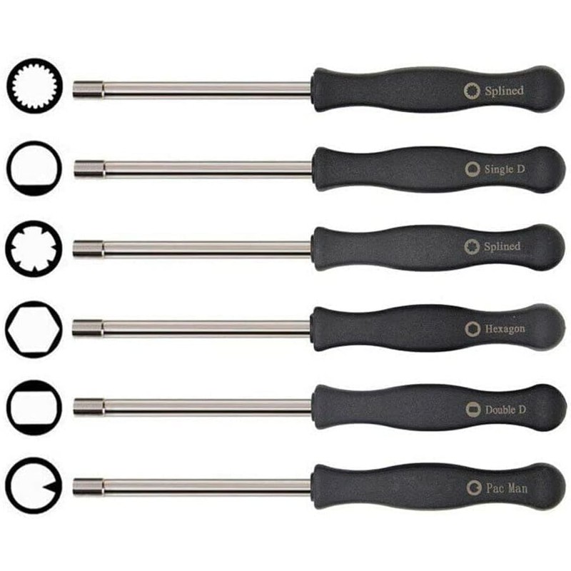 6 Pack Carburetor Adjuster Carburetor Tune-up Adjustment Tool Included 21-Teeth