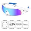 BEACOOL Polarized Cycling Sunglasses for Men Women Sports Glasses Baseball