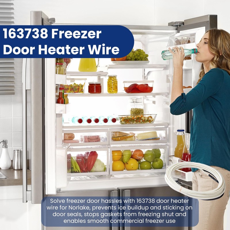 XwaYexa Upgrade 163738 Freezer Door Heater Wire, 5.0W