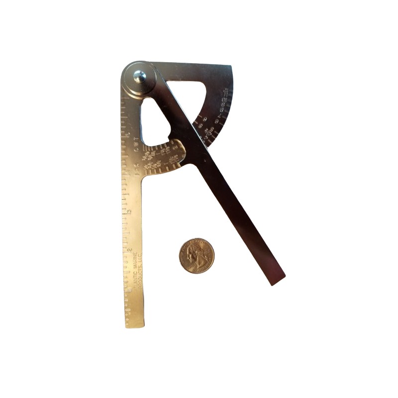 Atlantic Refractories Pocket Sized Pipe Caliper
