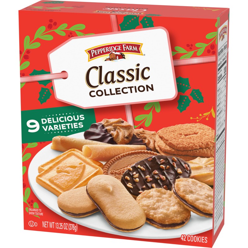 Pepperidge Farm Cookies Classic Collection, 9 Cookie Varieties, 13.25 Oz.