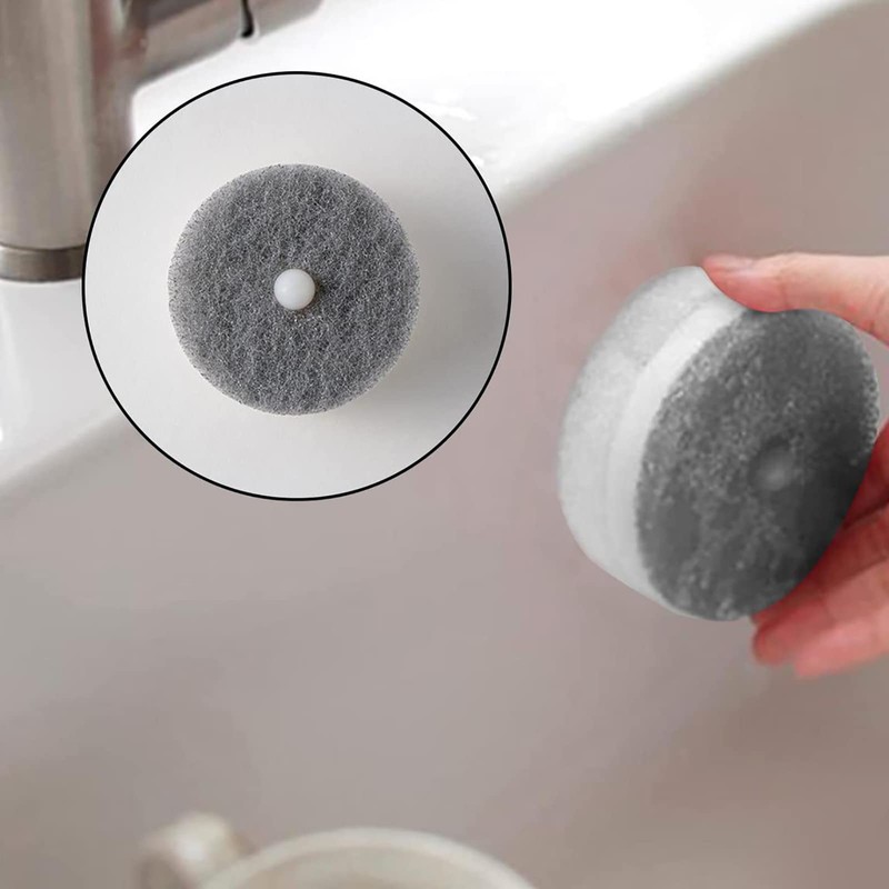 Sennokaze Kitchen Sponges Kitchen Sponges 9 Pack 3 Layers Circular
