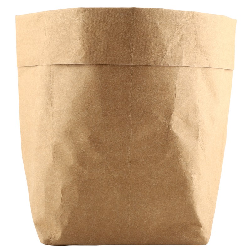 Kraft Paper Bag Flower Plant Pot Cover Container Multi functional