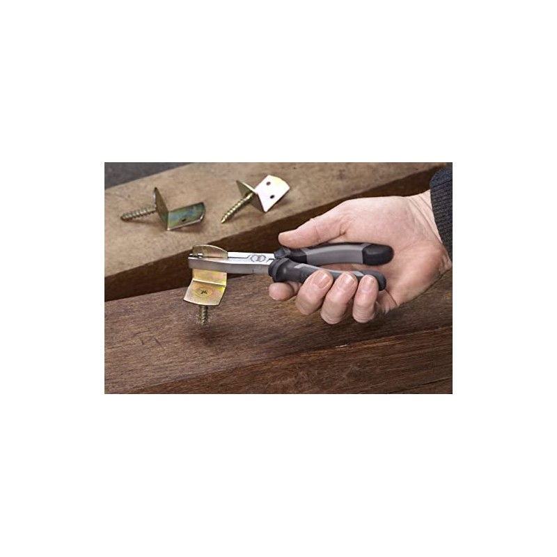 kwb Flat Pliers 160 mm 381110, According to DIN ISO