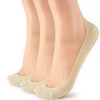 WISVOOO No Show Socks Womens Liner Socks Ultra Low Cut