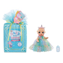 BABY born Surprise Small Dolls Series 10 - Fantasy Tales, Unwrap Collectible Baby Doll with 3 Water Surprises, Fantasy-Themed Dress, Color Change Diaper, Storybook Packaging, For Kids Ages 4+