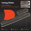 A-Premium 8PCS Engine Timing Chain Kit W/Tensioner & Guide Compatible