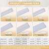 Soengsau Peel and Stick Accent Wall Molding, 196.8"L x 0.9"W