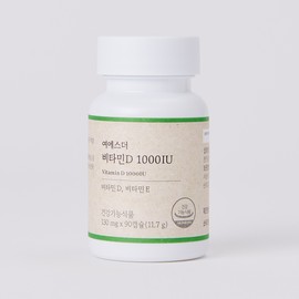 Esther Formula Yeo Esther Vitamin D 1000IU, 90 capsules for 3 months, 3 units / 여에스더 비타민D 1000IU 3개월분 90캡슐, 3개