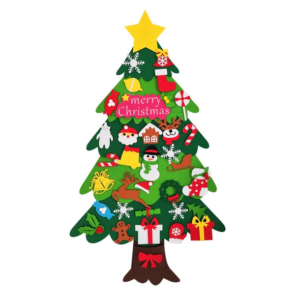 Felt Christmas Tree, Felt Christmas Tree for Children, DIY Felt
