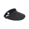 LeCAF Women's Basic Sun Cap All Black LE4C109ABK