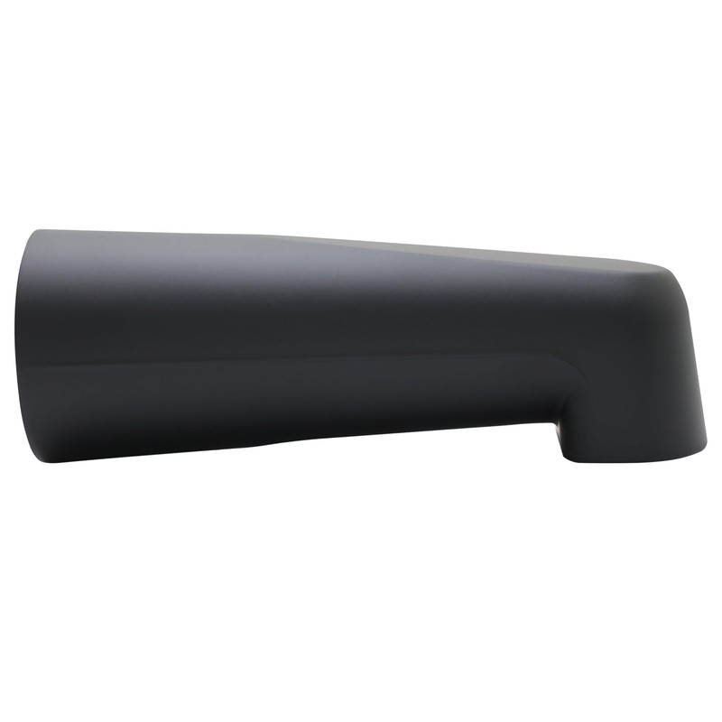 Westbrass E507US-62 Universal Fit 7" Wall Mount Tub Spout, Zinc,