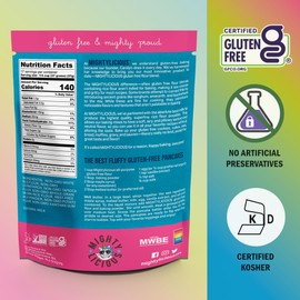 Mightylicious Gluten-Free All-Purpose Flour - Superfine Rice Flour - Non-GMO - Allergen Friendly - Ideal for Baking, Cooking, and Topping for Cakes, Bread, Muffins - 3-Pack (66oz Total, 4.3lbs)