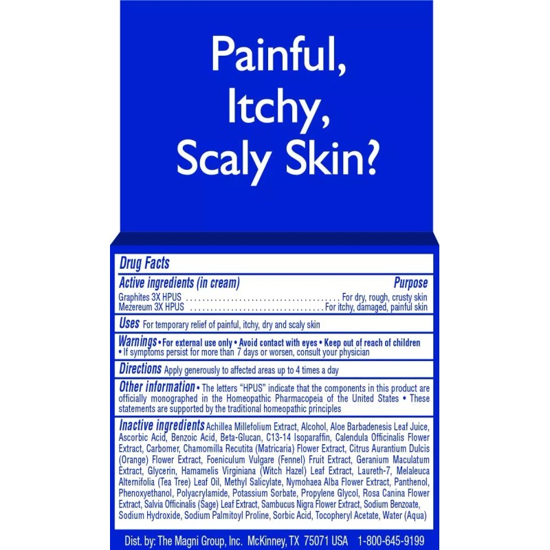 MagniLife Psoriasis Care Gel Natural Relief for Itchy Scaly Skin