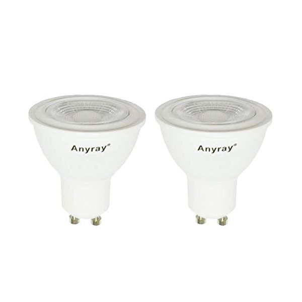 Anyray (2-Bulbs) LED 5W Replacement for Range Hood Kitchen 50W Light Bulbs 50-Watts