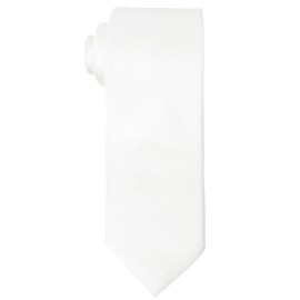 Atelier Sanrokugo Ceremonial Necktie, Formal Necktie, Polyester, Men's Formal Necktie, For Ceremonial Occasions, Weddings, Business, white no2