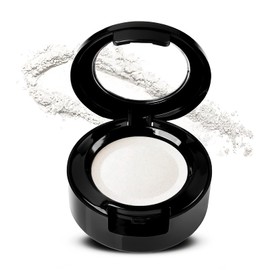 White Eyeshadow Single - Matte Pressed Fine Powder, Highlighter Powder, High Pigment Long-lasting Sweatproof For Performance, Shimmer Pearl Shadow For Eye Make-Up For Women