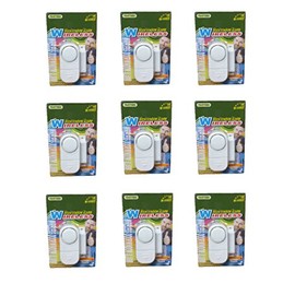 Set of 9 Window Door Alarms Sirens Loudest Self Adhesive