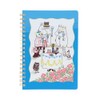 Sunstar Stationery S2642964 Moomin Notebook, Ring Notebook, B6, 25 Spring