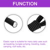 DMiotech 6mm Shock Cord, 3 M Black Bungee Cord Tent