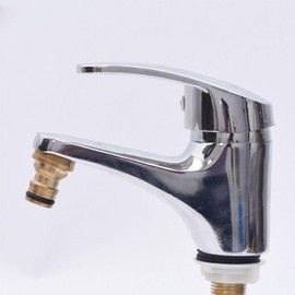 Brass Faucet Hose Connector Adapter Connector 4ea