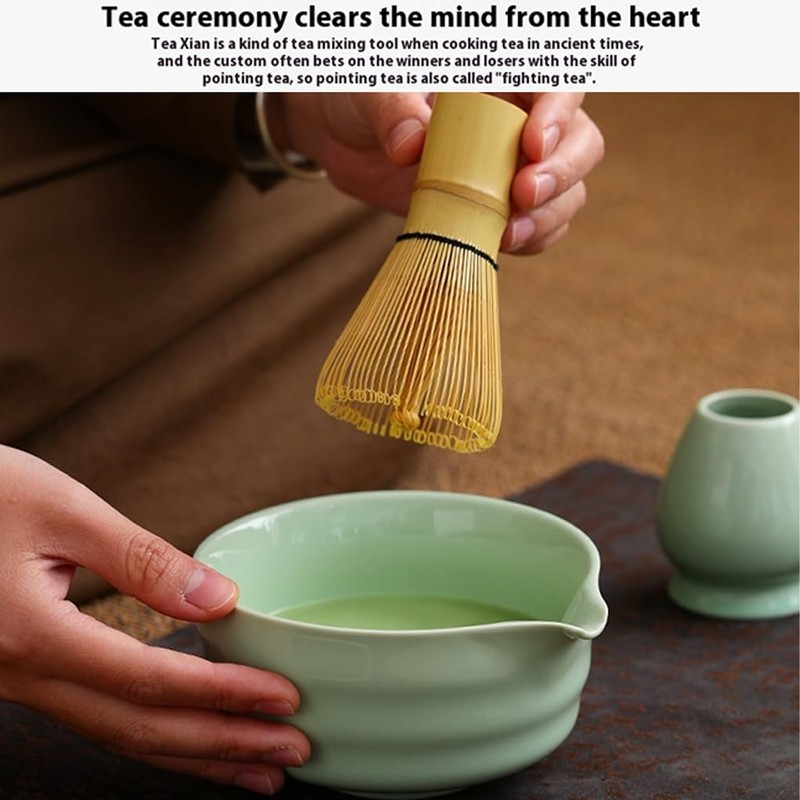 BEALIFE Complete Matcha Tea Ceremony Kit 4 Pcs Includes Matcha
