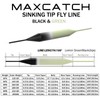 M MAXIMUMCATCH Maxcatch Sinking Tip Fly Line Weight Forward Fishing