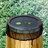 LSRVNM Rain Barrel Mesh Cover, 95 cm Water Butt Net