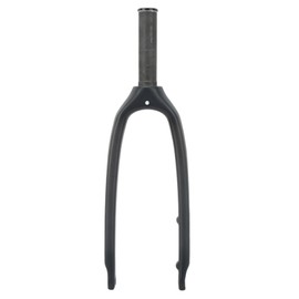 20 Inch Mountain Bike Fork 3K Matte 4.37in Top Tube Bike Front Fork for 28.6mm Straight Tube Folding Bike