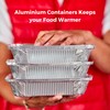 Homeshopa Foil Container With Lids, 20 Pack Large Durable Sturdy