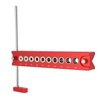 Hole Jig Wood Dowel Punch Locator 10 in 1 45°