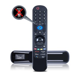 AKB76039902 MR22GA New Replace Infrared Remote Control fit for LG TV 65UQ7590PUB 65UQ7570PUJ 65UQ7570PUA OLED65C2SW 28LM400B-PU OLED42C2PUA 75QNED85AQA 50UQ9000PUD（No Voice Pointer Function）