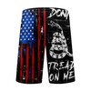 FT FENTENG Mens Swim Trunks Swimsuits, American USA Flag Board