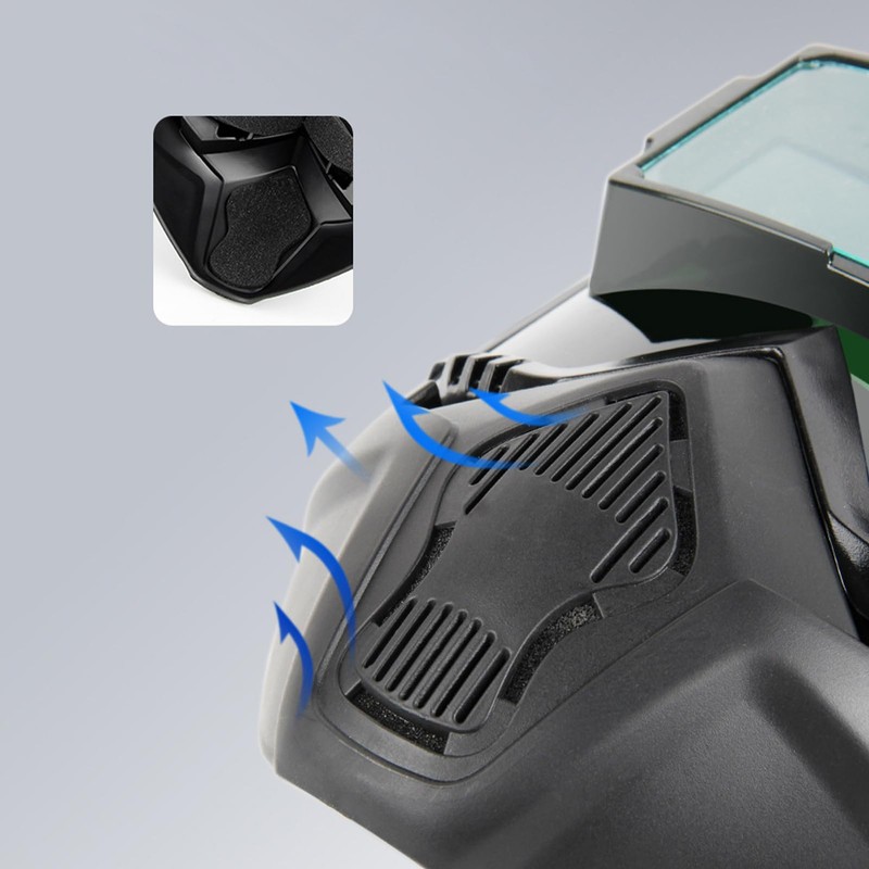 Auto Dimming Welding Helmet,Breathable Welding Protector | Breathable Welder Helmet