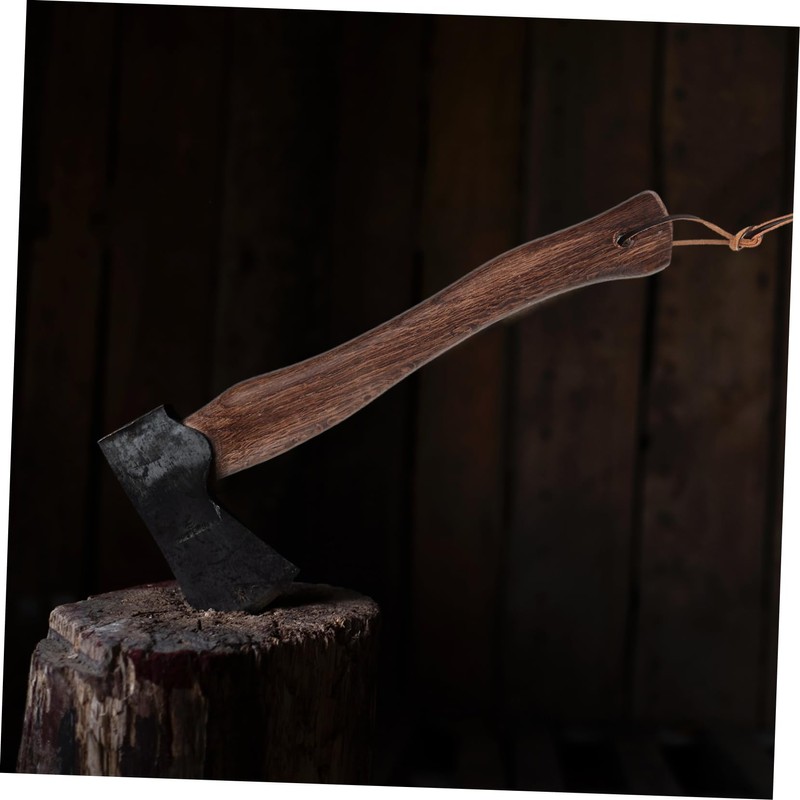 Sosoport 2pcs Sturdy Wooden Axe Handle Comfortable Grip Replacement for