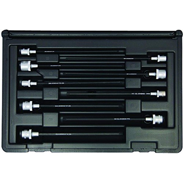 Bondhus 30799 Socket Star Bit Tool Set with Sockets, 6",