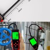 Digital Display Combustible Gas Detector Flexible Probe LCD Backlit Gas